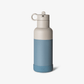 Citron Stainless Steel Water Bottle 500ml - Dusty Blue - Laadlee