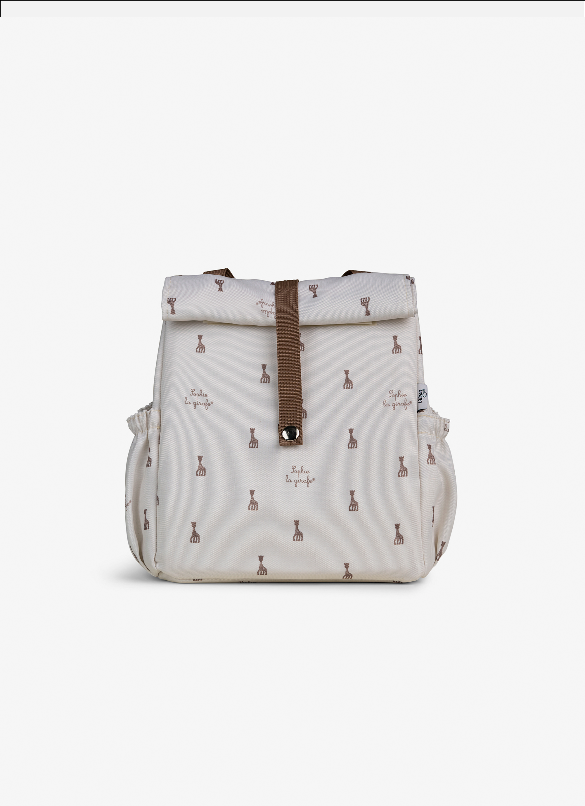 Citron Insulated Rollup Lunchbag - Sophie la Girafe - Laadlee