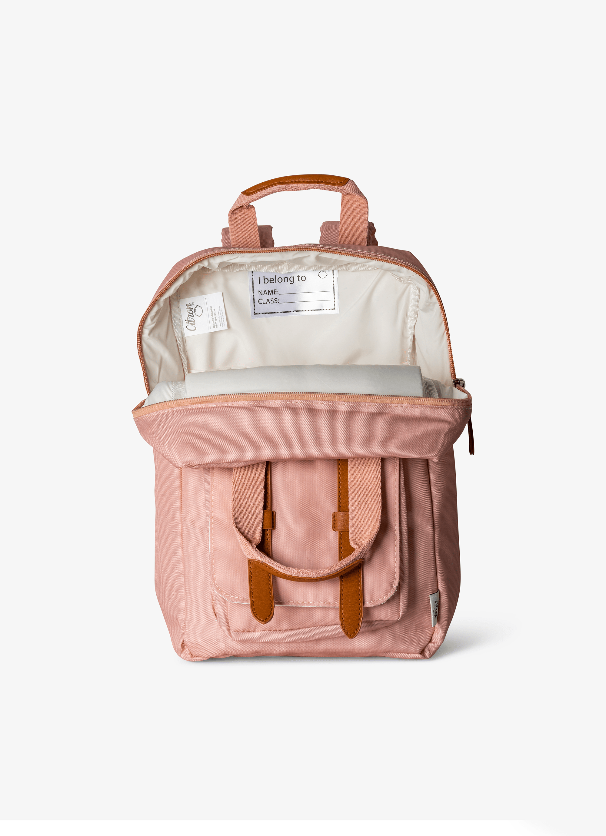 Citron Kids Backpack - Blush Pink - Laadlee