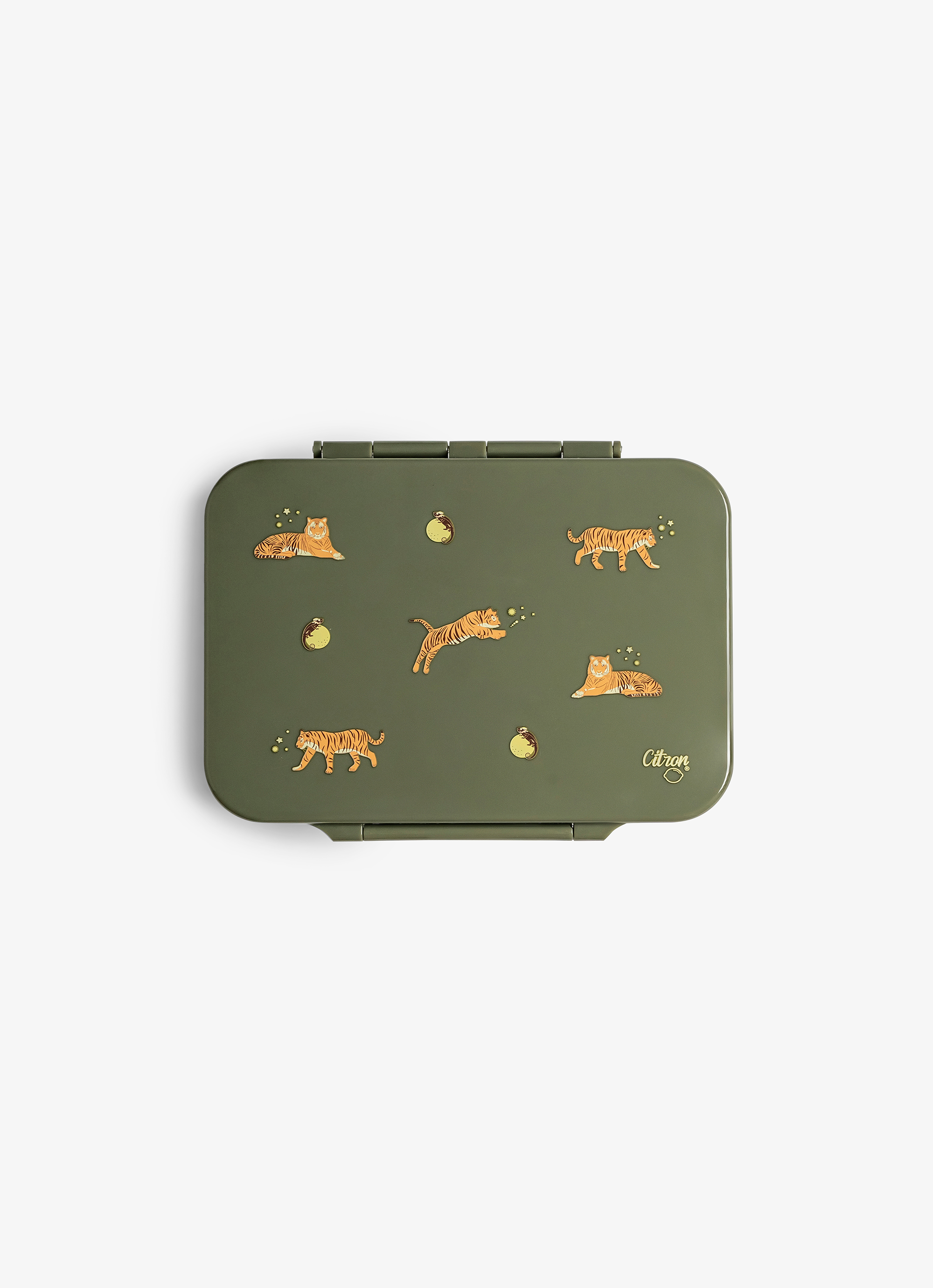 Citron Tritan Lunchbox - Tiger - Laadlee