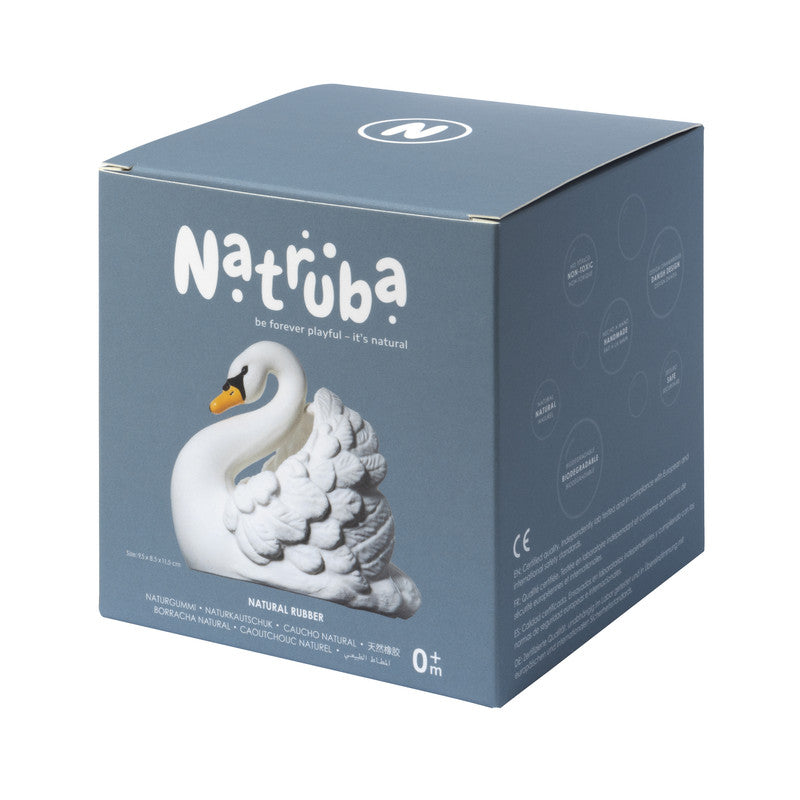 Natruba - Bath Swan White - Small - Laadlee