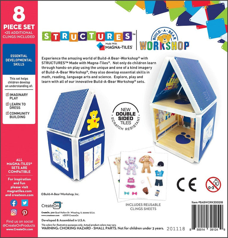 Magna-Tiles The Workshop Cub Condo - Laadlee