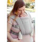 Ergobaby Embrace Soft Air Mesh Newborn Baby Carrier - Soft Grey - Laadlee