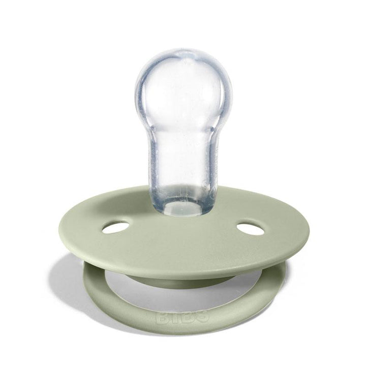 BIBS De Lux 2 Pack Silicone Onesize - Island Sea / Sage - Laadlee