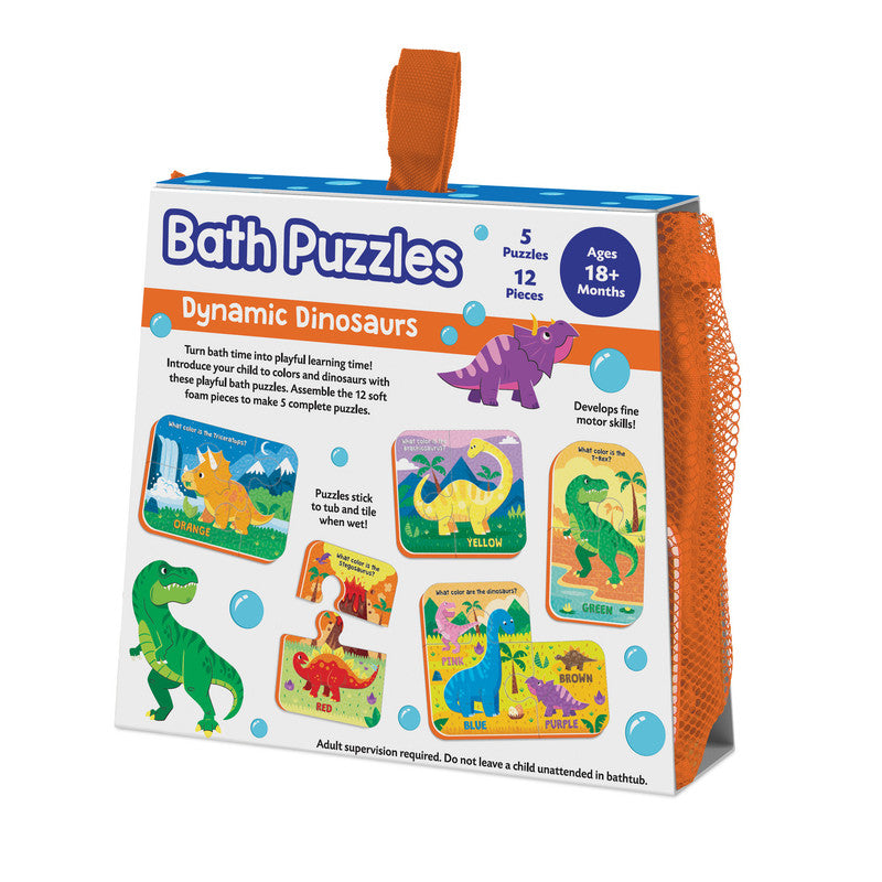 Peaceable Kingdom Bath Puzzle: Dinosaur - Laadlee