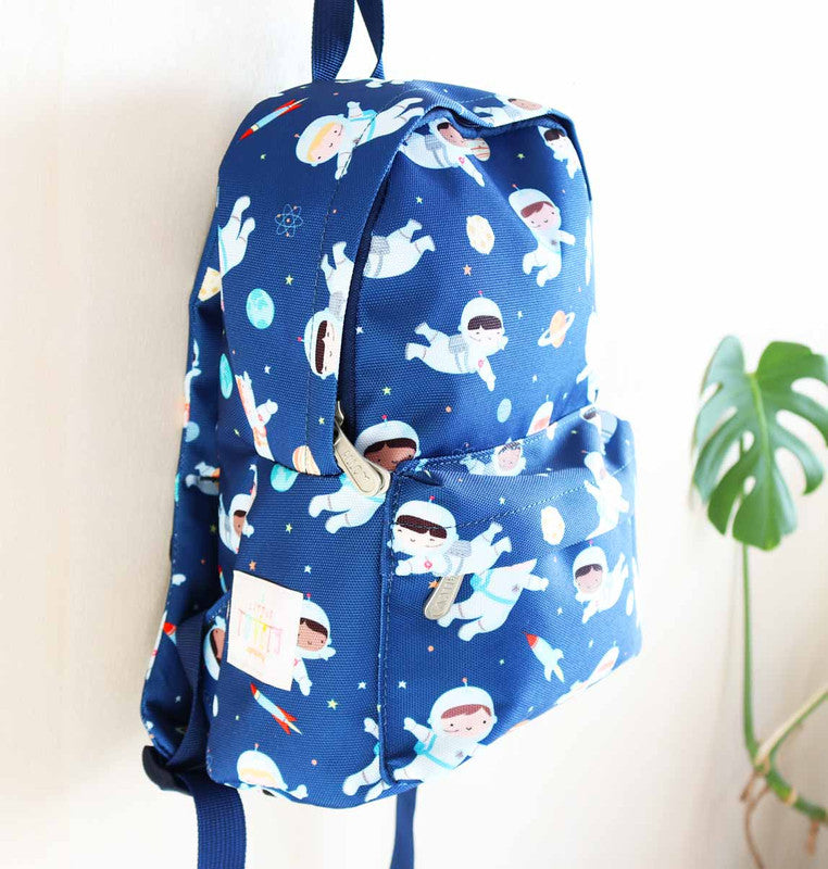 A Little Lovely Company Little Backpack - Astronauts - Laadlee