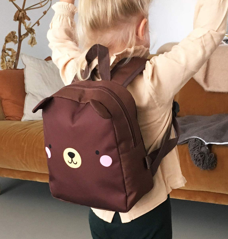 A Little Lovely Company Little Backpack - Bear - Laadlee