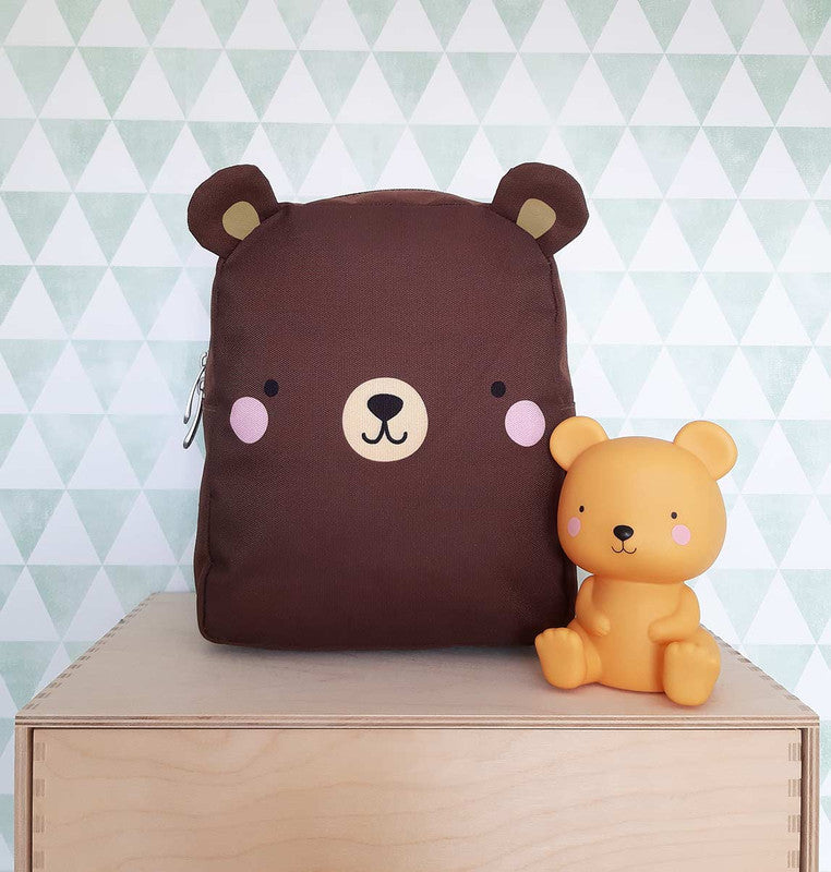 A Little Lovely Company Little Backpack - Bear - Laadlee