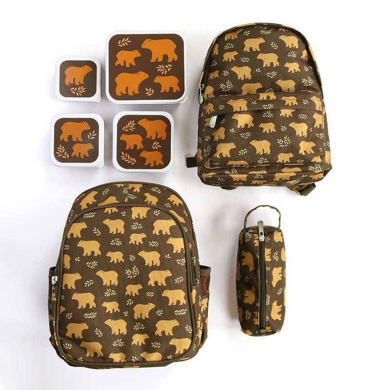 A Little Lovely Company Backpack - Bears Insulated - Laadlee