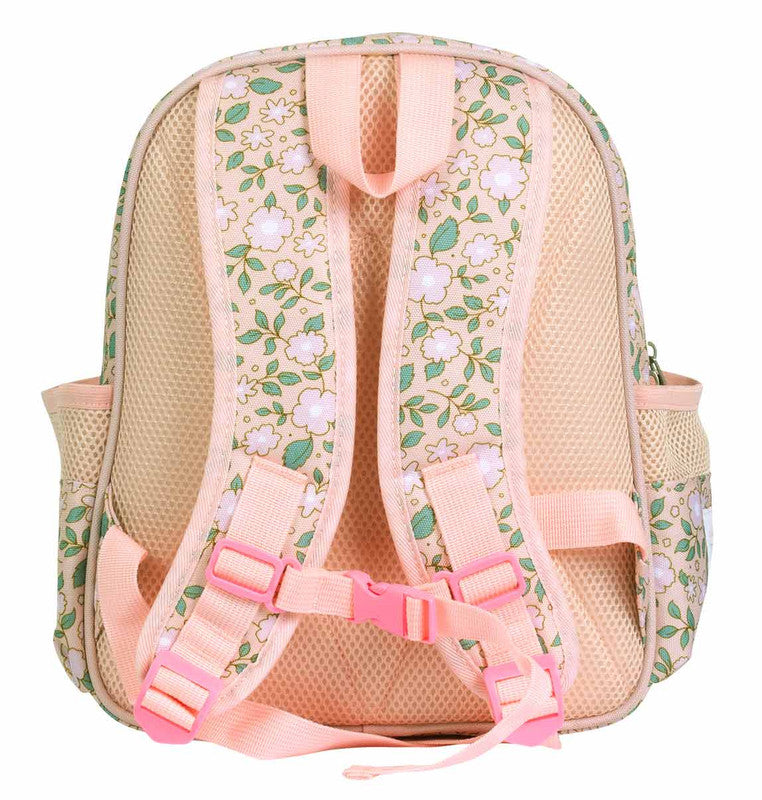 A Little Lovely Company Backpack - Blossoms Pink Insulated - Laadlee