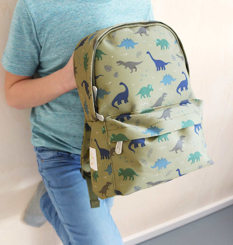 A Little Lovely Company Little Backpack - Dinosaurs - Laadlee