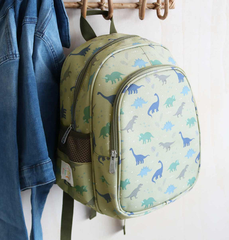 A Little Lovely Company Backpack - Dinosaurs Insulated - Laadlee