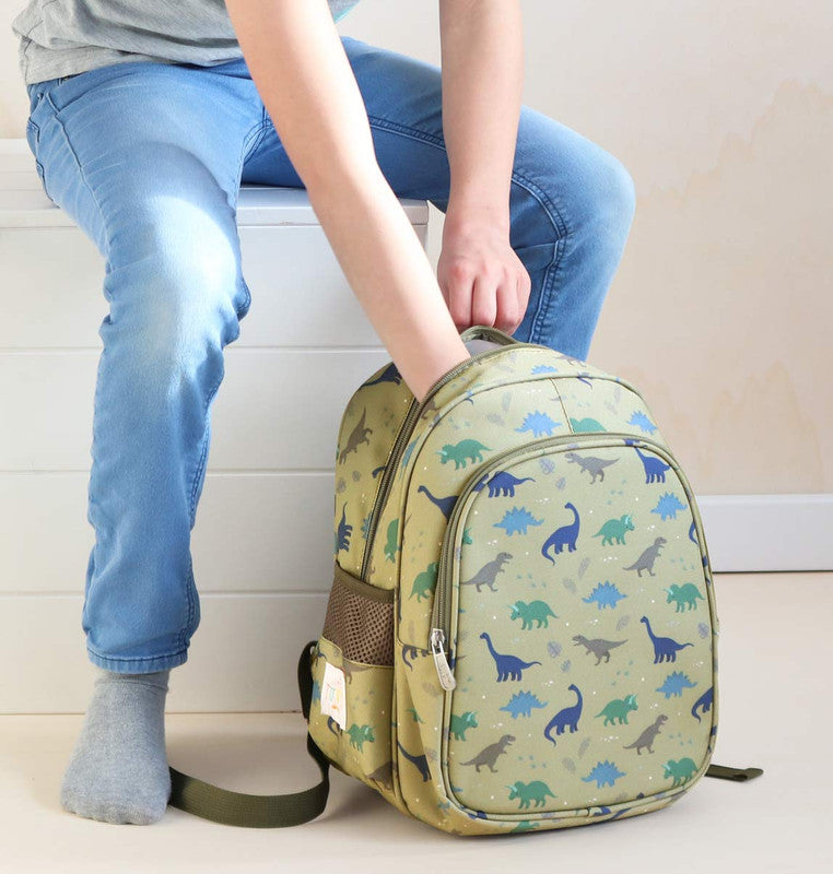 A Little Lovely Company Backpack - Dinosaurs Insulated - Laadlee