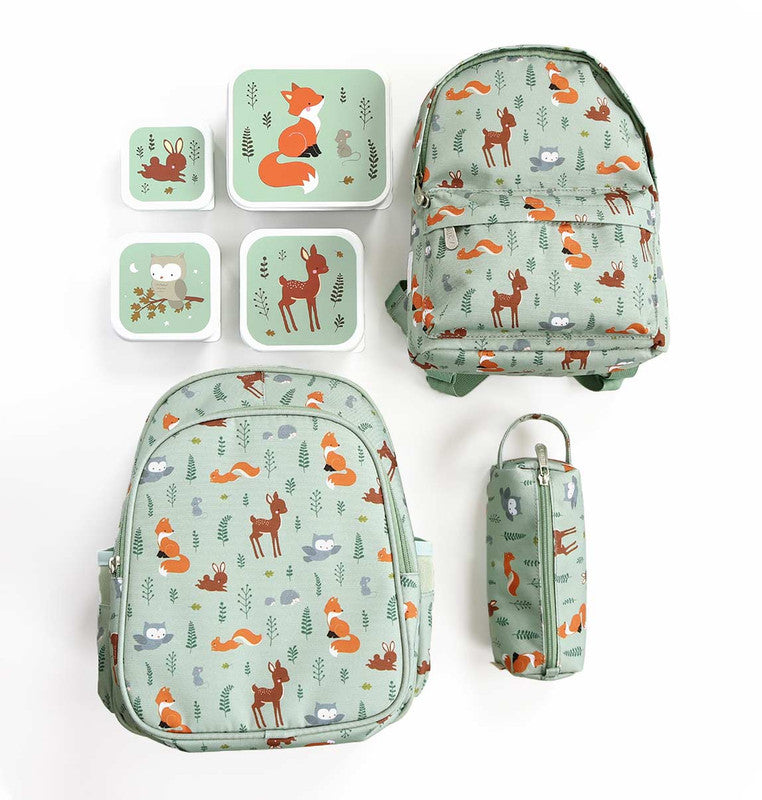 A Little Lovely Company Little Backpack - Forest Friends - Laadlee