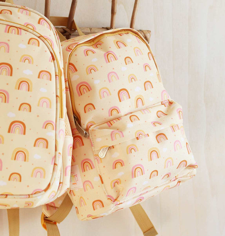 A Little Lovely Company Little Backpack - Rainbows - Laadlee