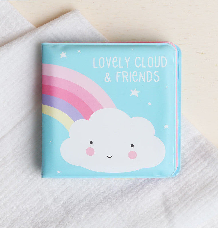 A Little Lovely Company Bath Book - Lovely Cloud & Friends - Laadlee
