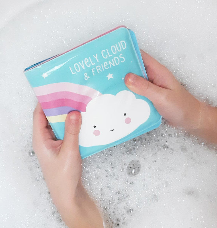 A Little Lovely Company Bath Book - Lovely Cloud & Friends - Laadlee
