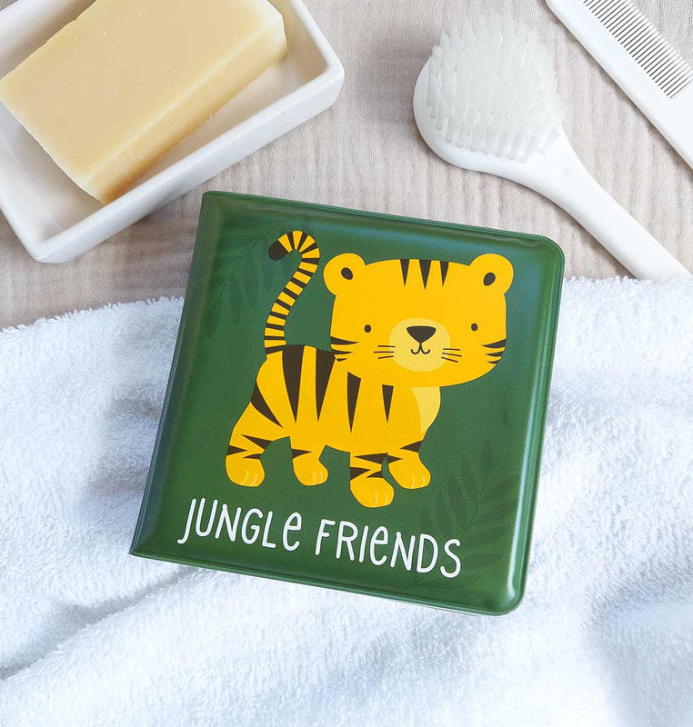 A Little Lovely Company Bath Book - Jungle Friends - Laadlee