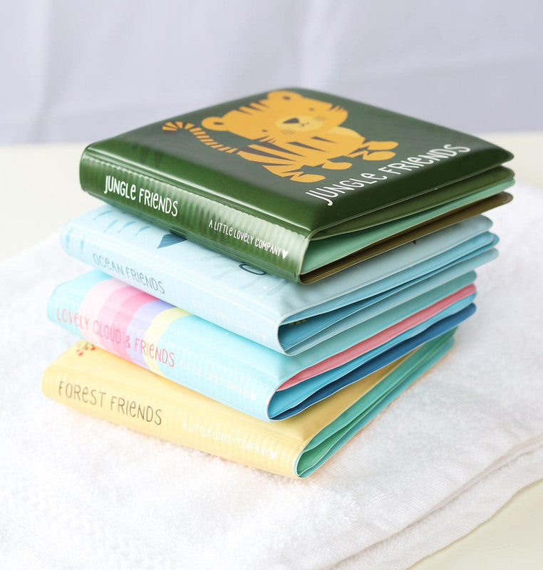A Little Lovely Company Bath Book - Jungle Friends - Laadlee