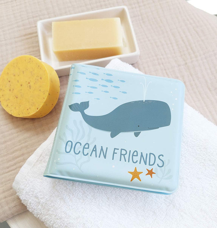 A Little Lovely Company Bath book: Ocean Friends - Laadlee