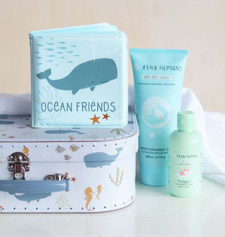 A Little Lovely Company Bath book: Ocean Friends - Laadlee
