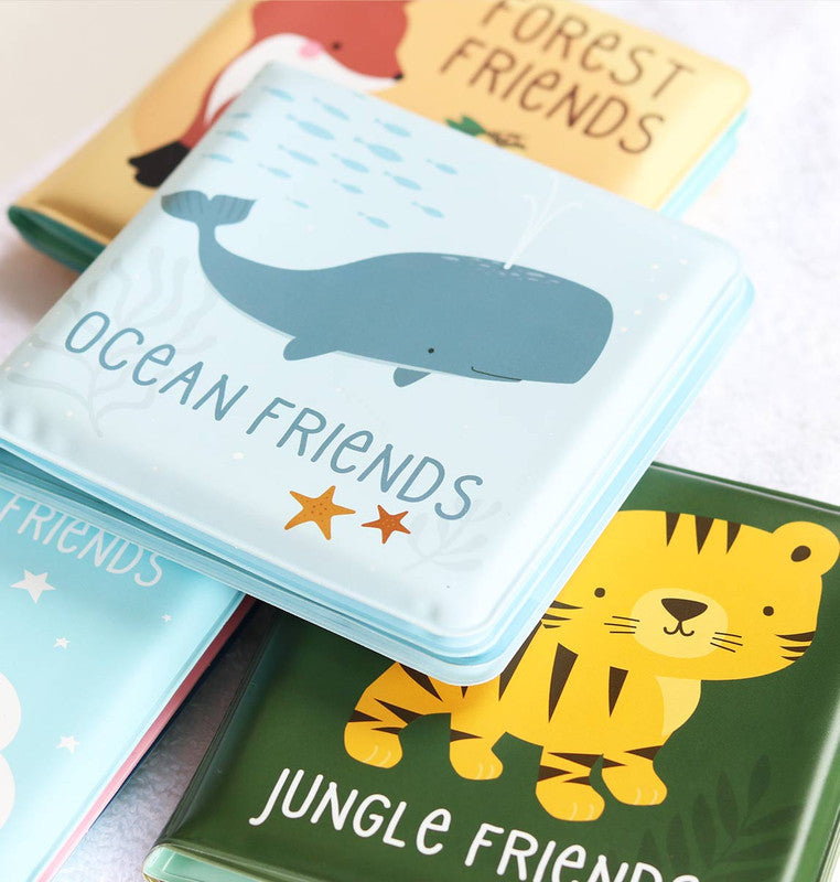 A Little Lovely Company Bath book: Ocean Friends - Laadlee