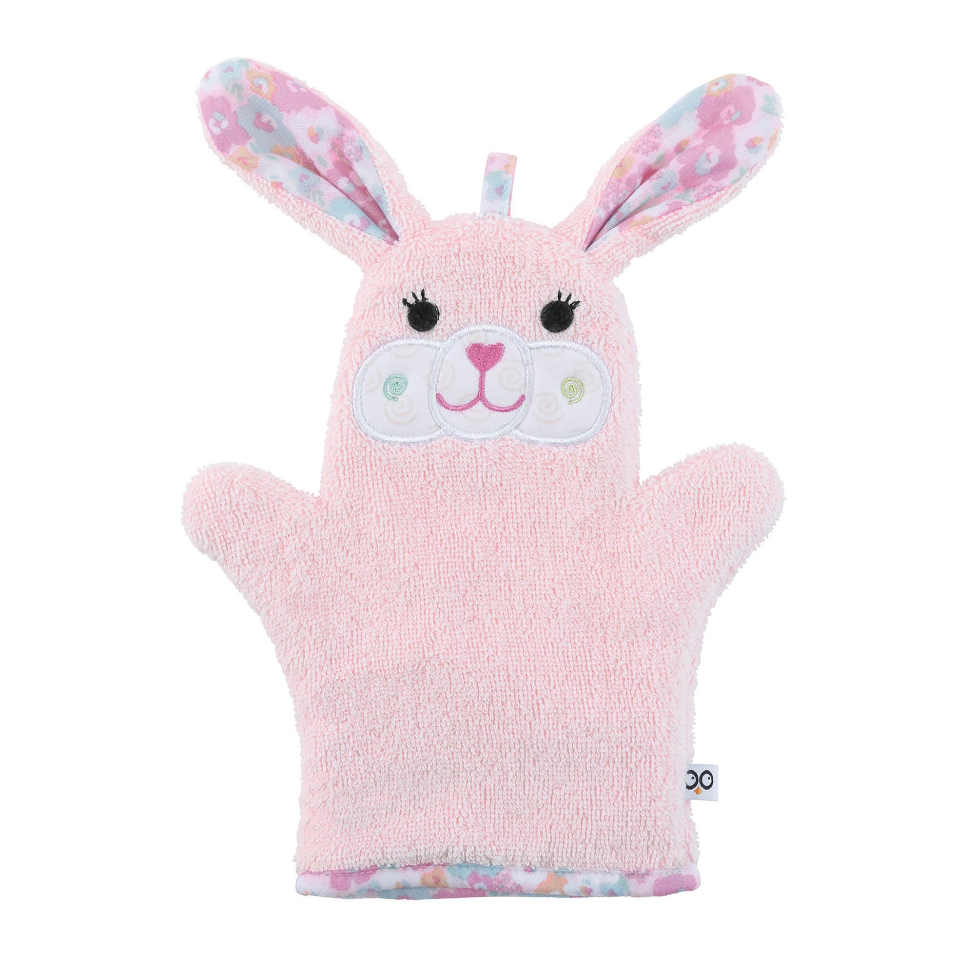 Zoocchini Baby Bath Mitt - Beatrice the Bunny - Laadlee