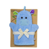 Zoocchini Baby Bath Mitt - Henry the Hippo - Laadlee