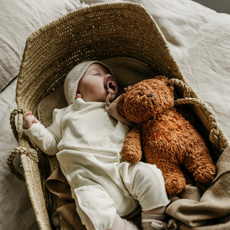 Moonie - Organic Humming Bear - Caramel - Laadlee