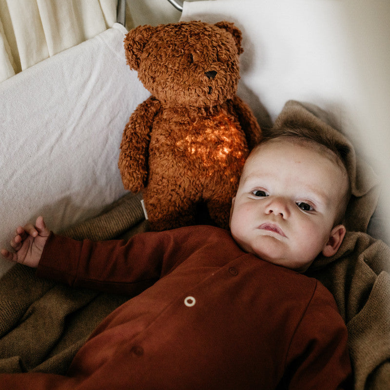 Moonie - Organic Humming Bear - Caramel - Laadlee