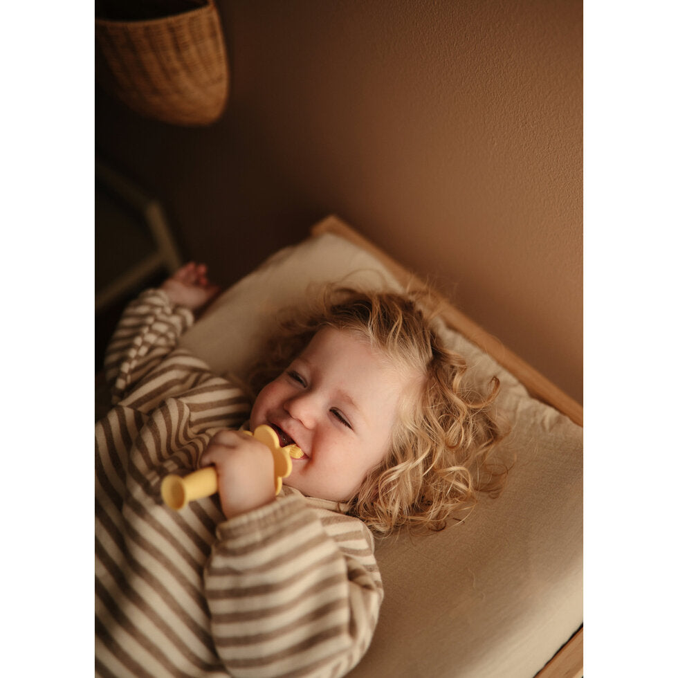 Mushie Changing Pad Cover Blush - Laadlee