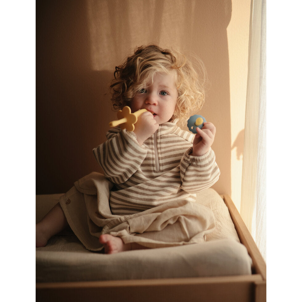 Mushie Changing Pad Cover Blush - Laadlee