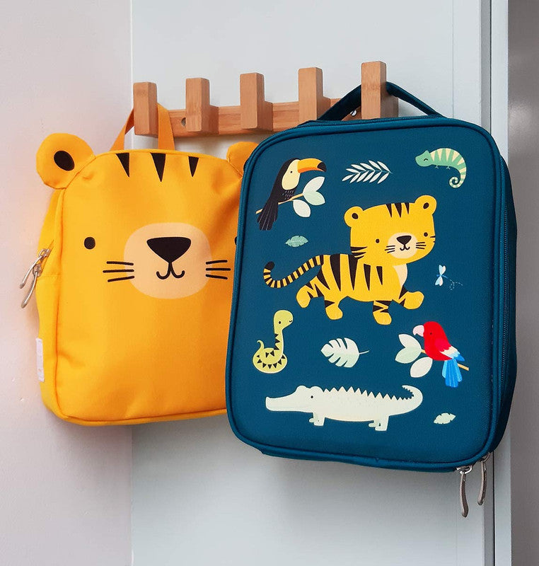 A Little Lovely Company Insulated Cool Bag - Jungle Tiger - Laadlee