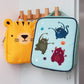 A Little Lovely Company Insulated Cool Bag - Monsters - Laadlee