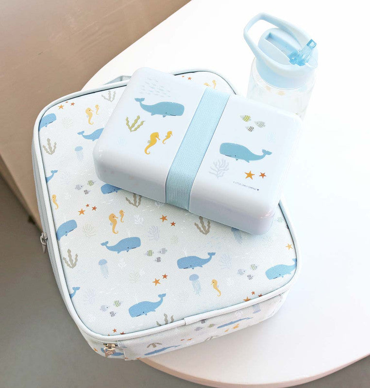 A Little Lovely Company Insulated Cool Bag - Ocean - Laadlee