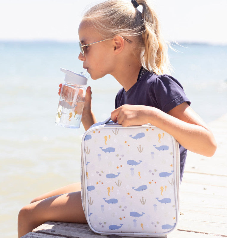 A Little Lovely Company Insulated Cool Bag - Ocean - Laadlee