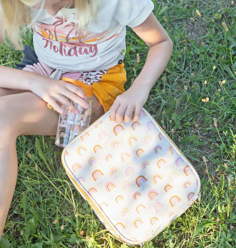 A Little Lovely Company Insulated Cool Bag - Rainbow - Laadlee