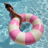 Petites Pommes 60cm Anna Swim Ring Bubblegum - Laadlee