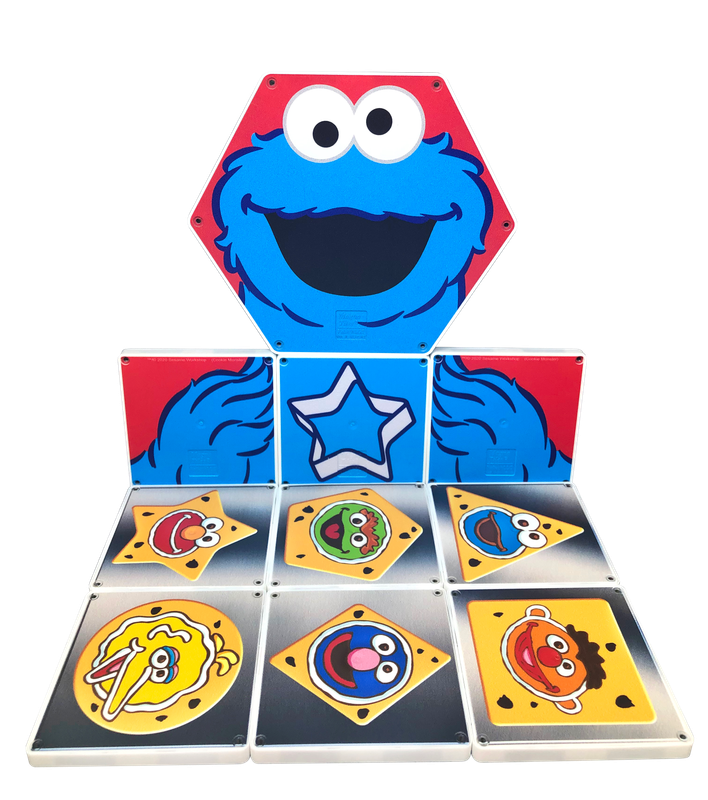 Magna-Tiles Structures Cookie Monster’s Shapes - Laadlee