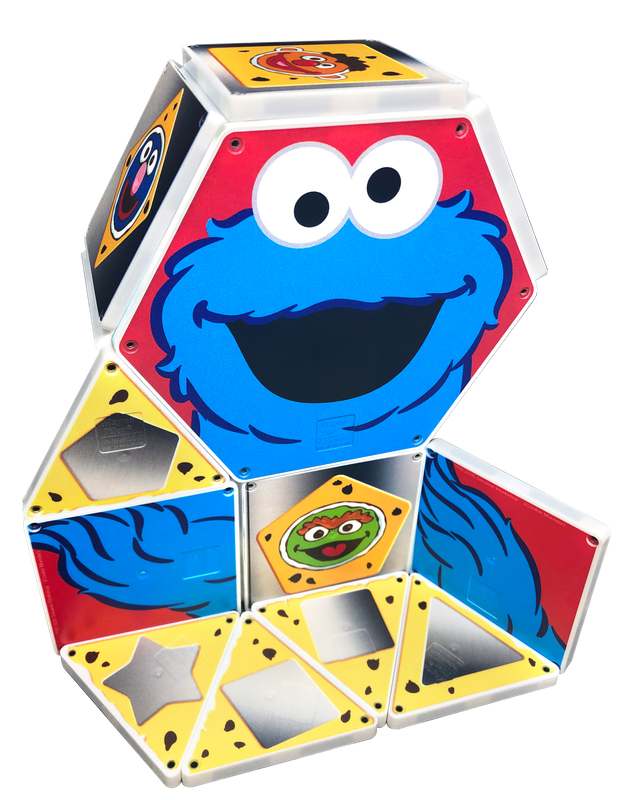 Magna-Tiles Structures Cookie Monster’s Shapes - Laadlee