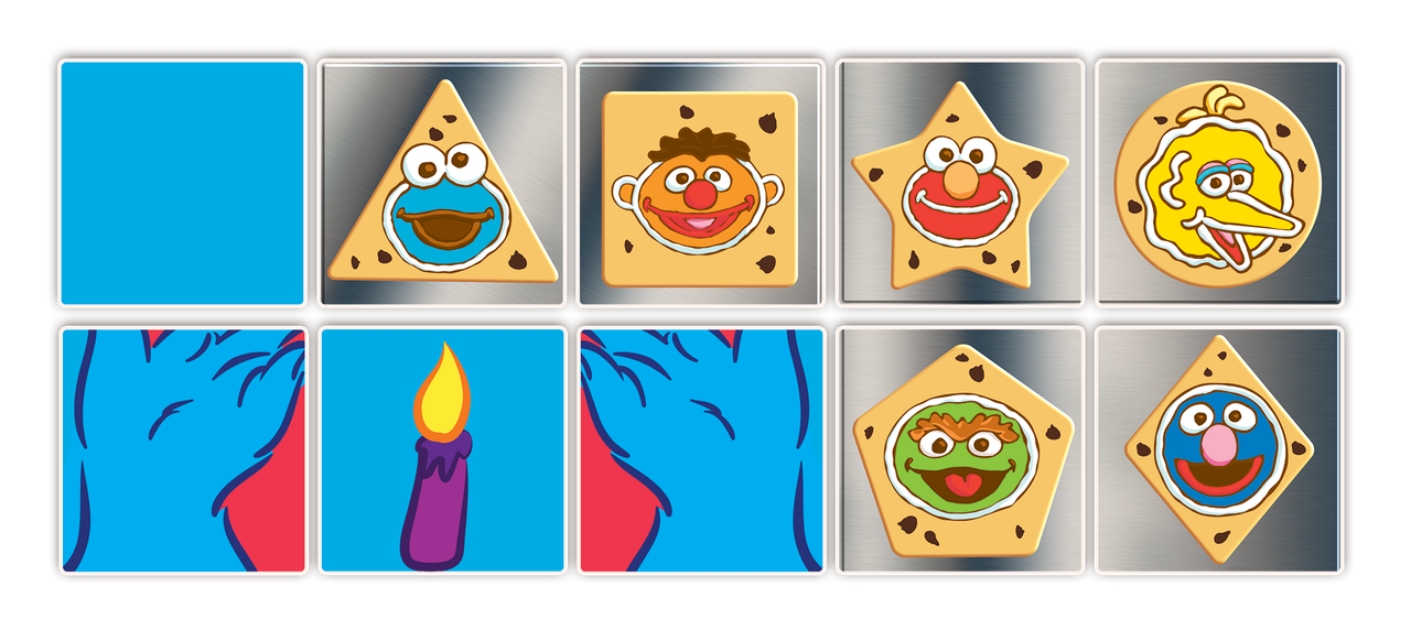 Magna-Tiles Structures Cookie Monster’s Shapes - Laadlee