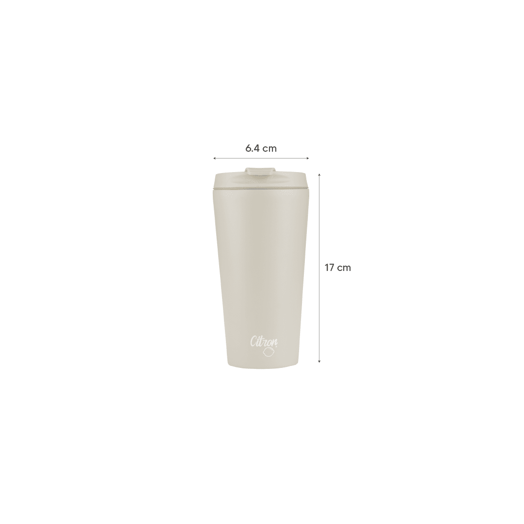 Citron Coffee Mug 420ml - Yellow - Laadlee