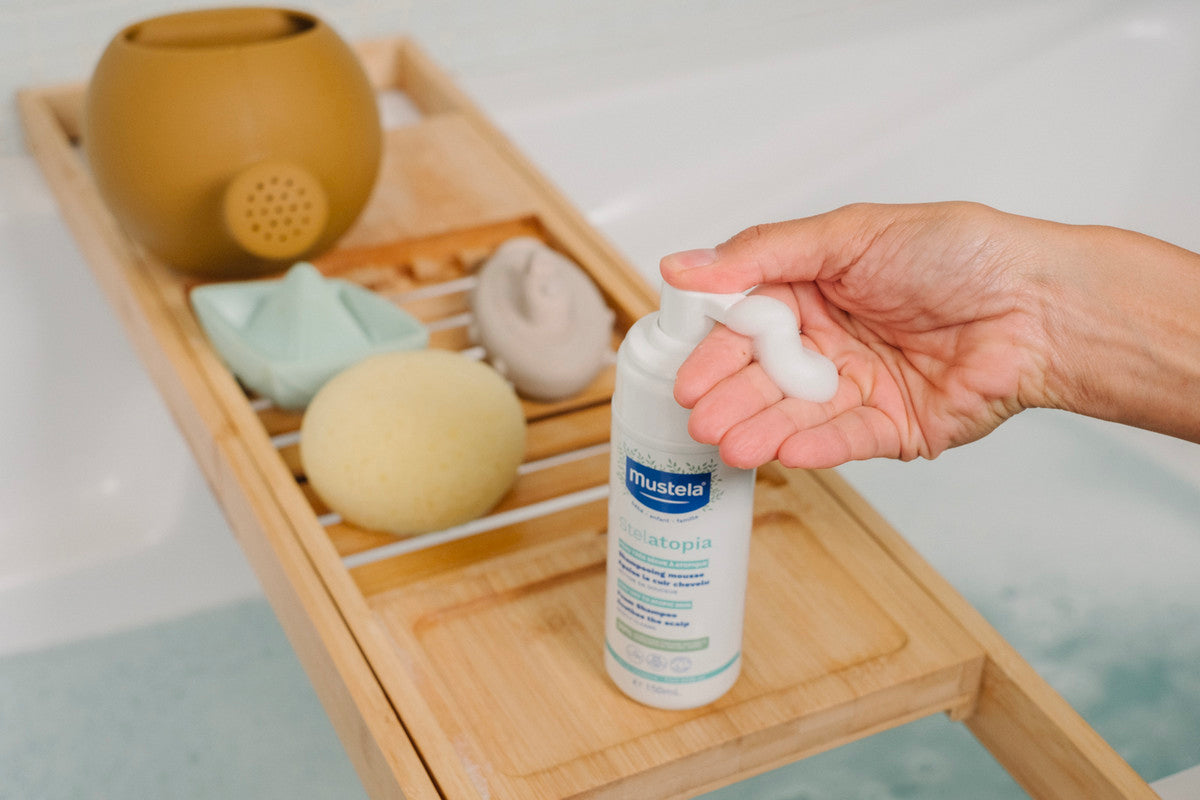 Mustela - Stelatopia Foam Shampoo 150ml - Laadlee