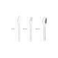 Citron Stainless Steel Cutlery with Pouch - Blush Pink - Laadlee