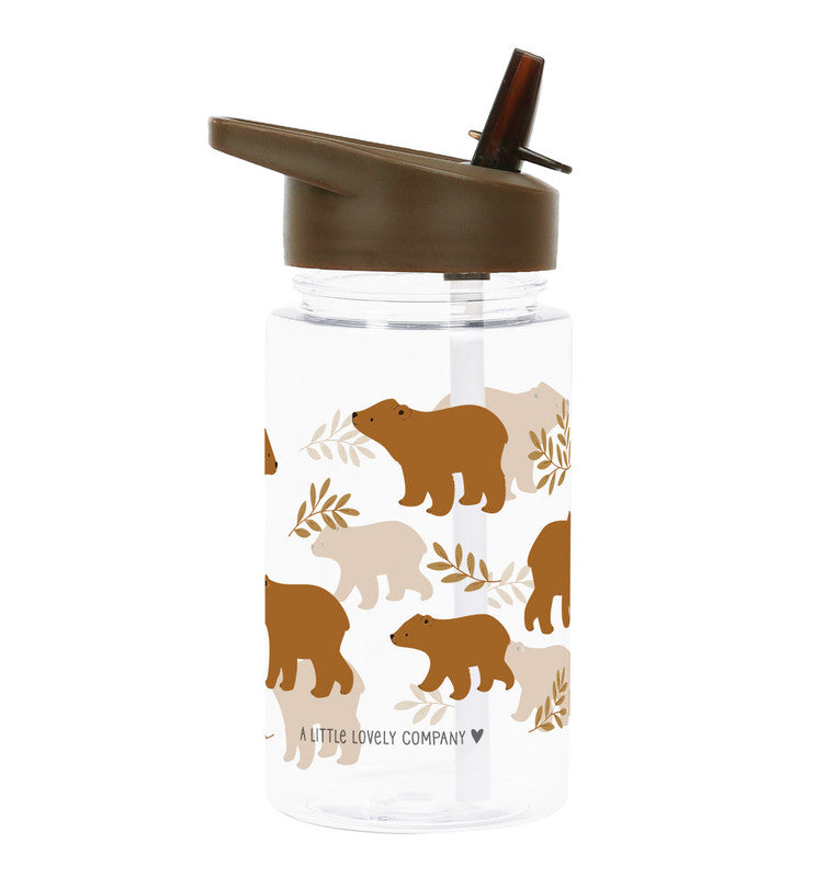 A Little Lovely Company Drink Bottle - Bears - Laadlee