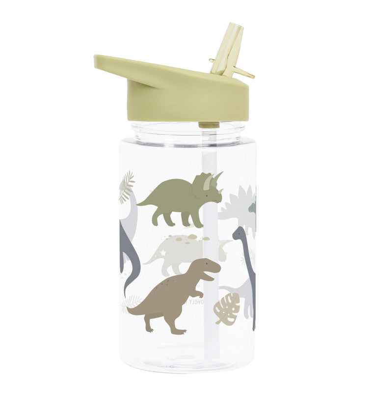 A Little Lovely Company Drink Bottle - Dinosaurs - Laadlee