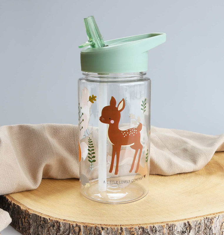 A Little Lovely Company Drink Bottle - Forest Friends - Laadlee