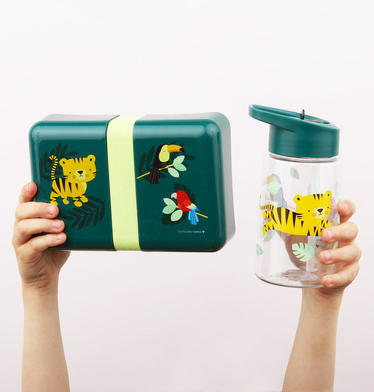 A Little Lovely Company Drink Bottle - Jungle Tiger - Laadlee