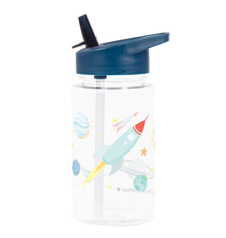 A Little Lovely Company Drink Bottle - Space - Laadlee