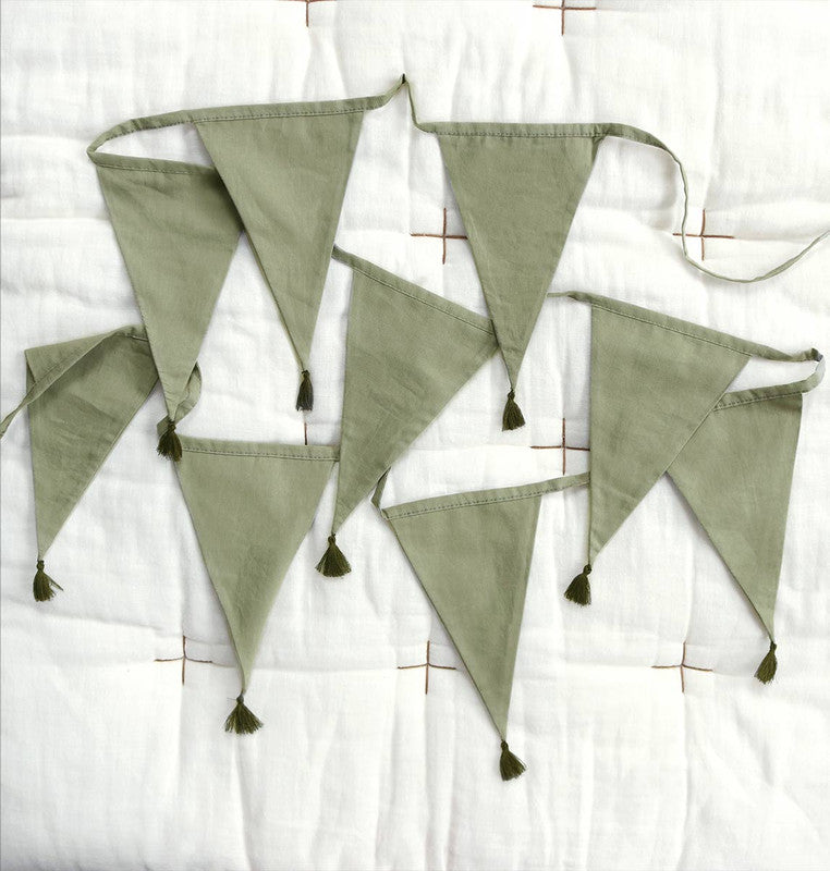 A Little Lovely Company Garland - Sage - Laadlee